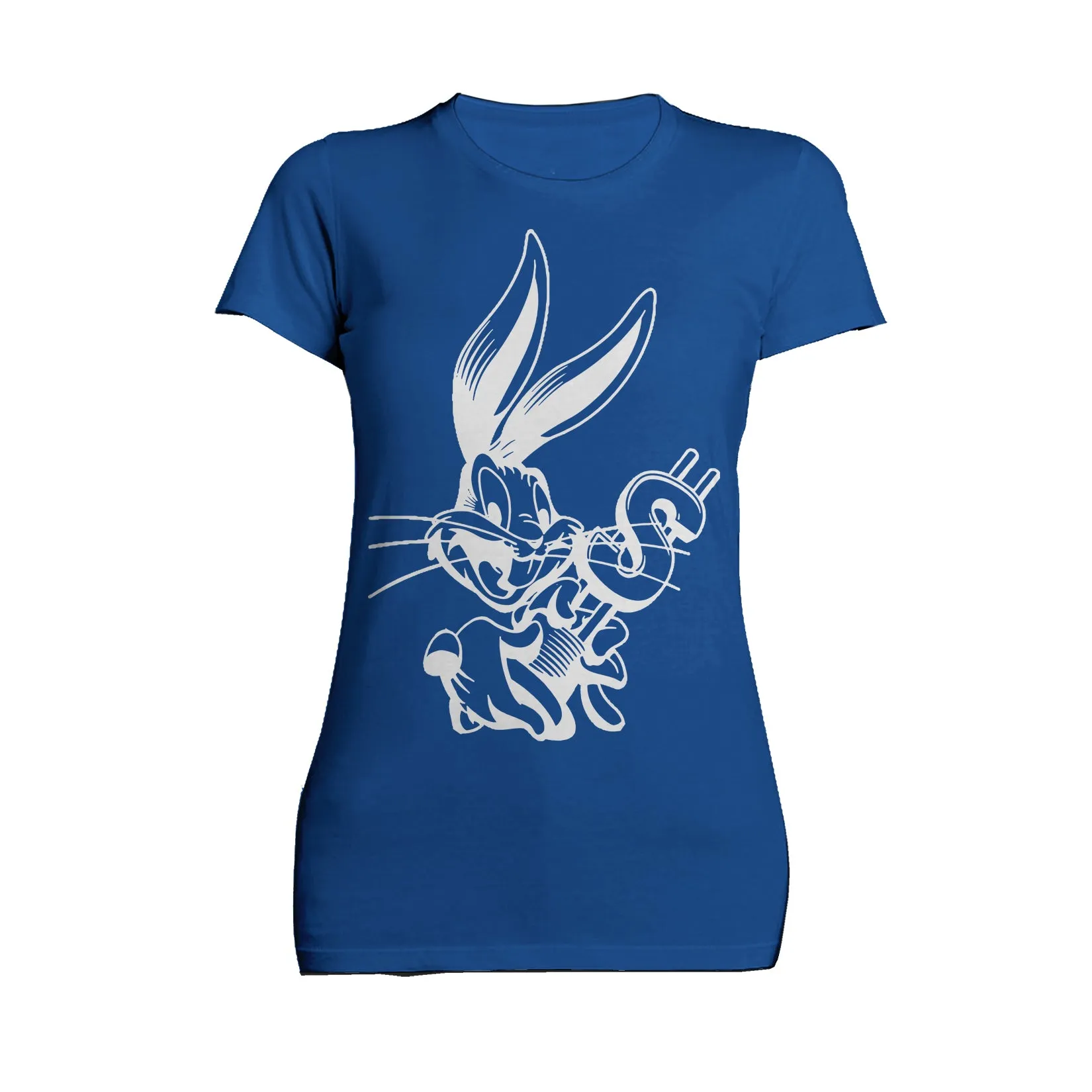 Looney Tunes Bugs Bunny Line Dollar Women's T-shirt
