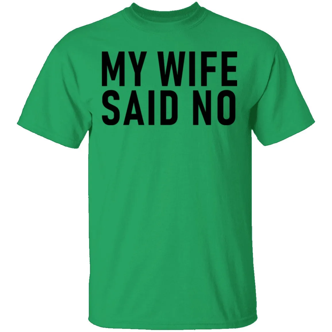 My Wife Said No T-Shirt