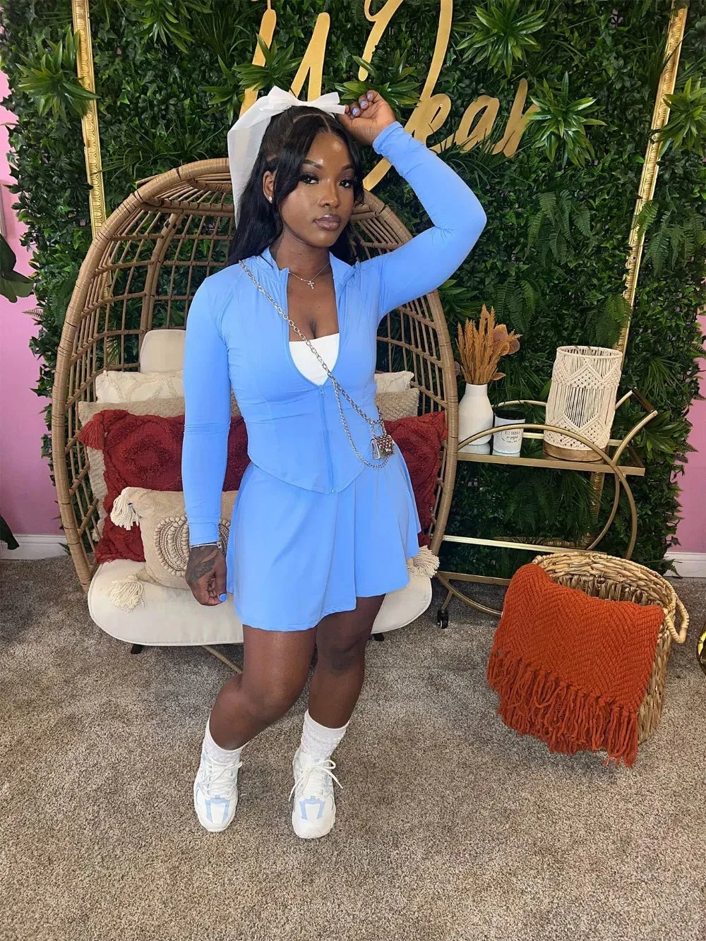 Sporty Streetwear 2 Piece Set
