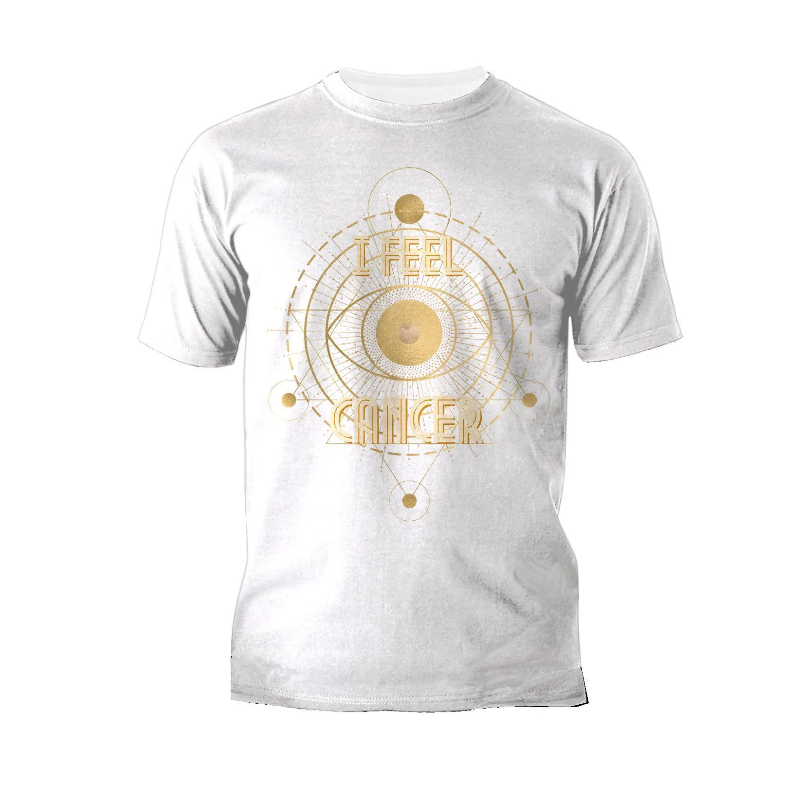 UA Supreme Star Sign Cancer Eye Men's T-shirt (White)