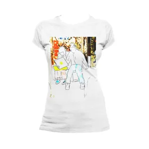 US Brand X Old's Kool Record Shopping Official Women's T-Shirt (White)
